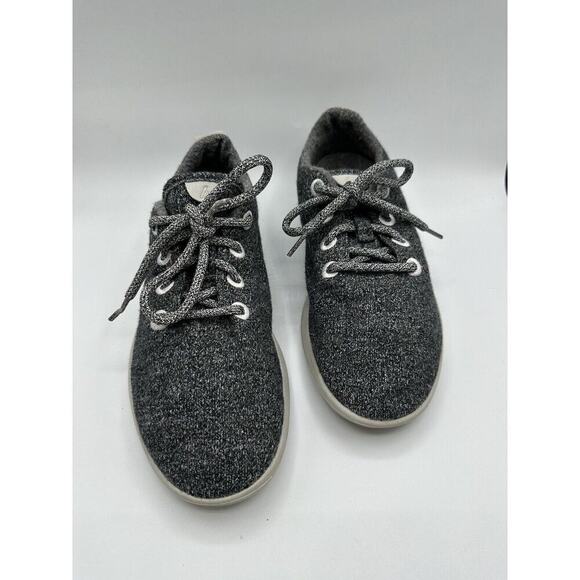Allbirds WR Wool Runners Shoes Womens 9 Black Grey Running Sneakers Comfort - Picture 2 of 16